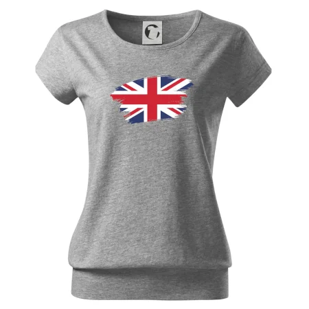 Britská vlajka roztrhaná