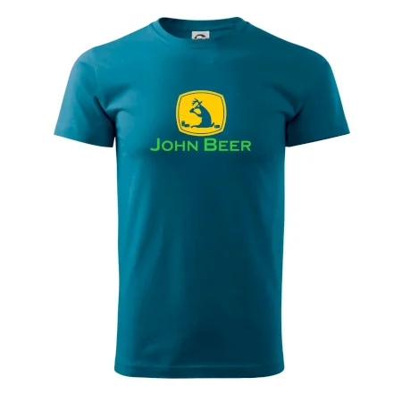 John Beer jelen s pivem