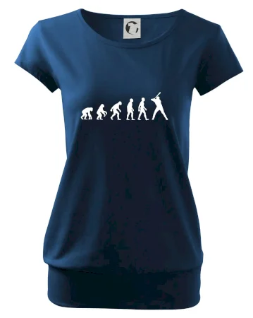 Evoluce baseball pálkař nápřah