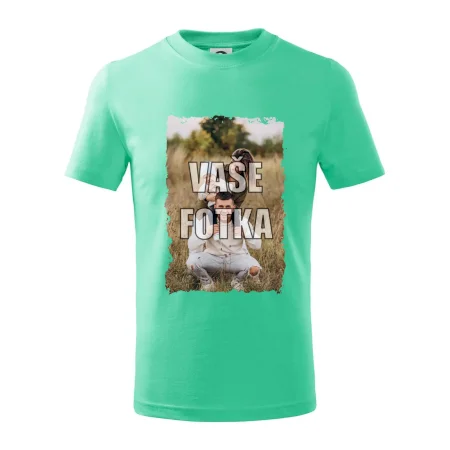 Triko s vlastní fotkou