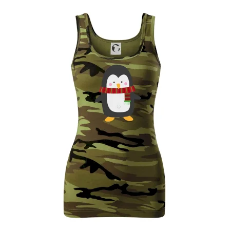 Tučňák se šálou