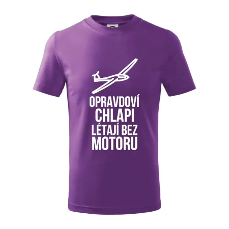Opravdovi chlapi létají bez motoru