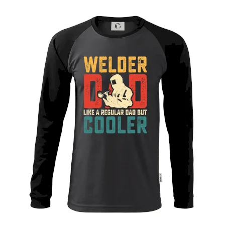 Welder dad like a regular dad but cooler