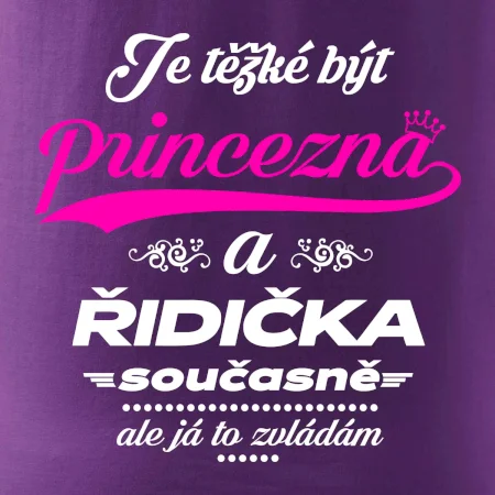 Je těžké být princezna - řidička