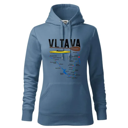 Mapa řeky Vltavy