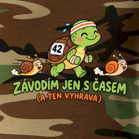 Běžecká želva závodím jen s časem