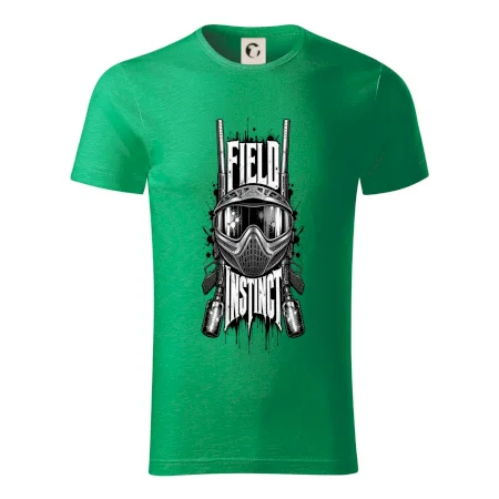 Černobílá maska field instinct paintball