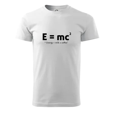 e = mc2 - coffee milk