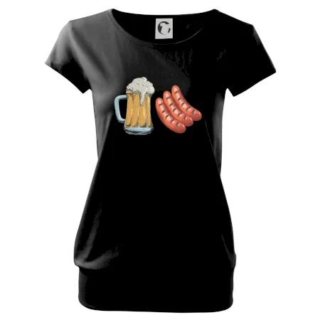 Pivo a klobása