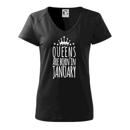 Queens are born in January