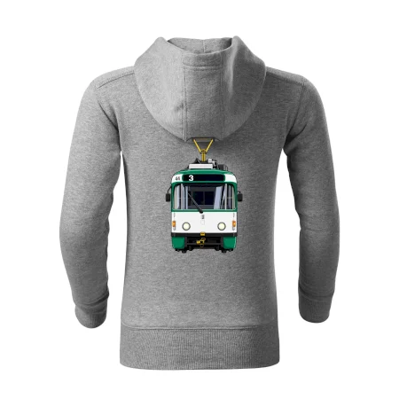 T3R SLF čelo tramvaje linka 3