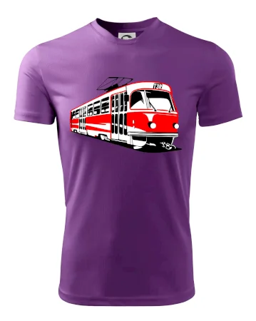 Tramvaj T3R barevná