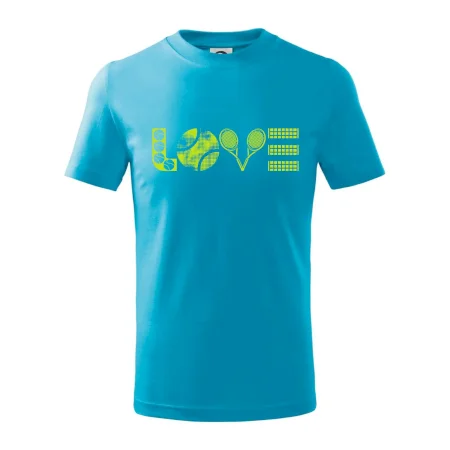 Tenis love nápis