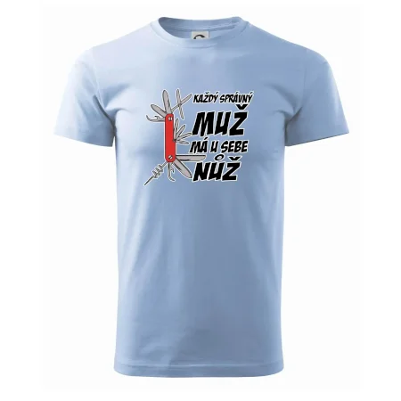 Každý správný muž, má u sebe nůž