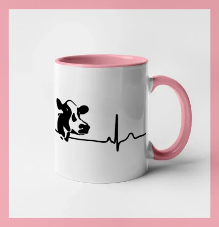 Kráva EKG