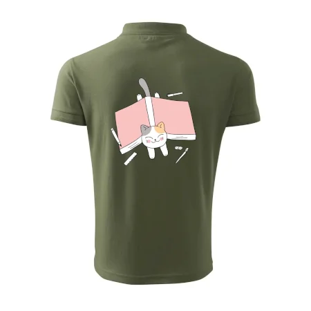 Učení na státnice kočka