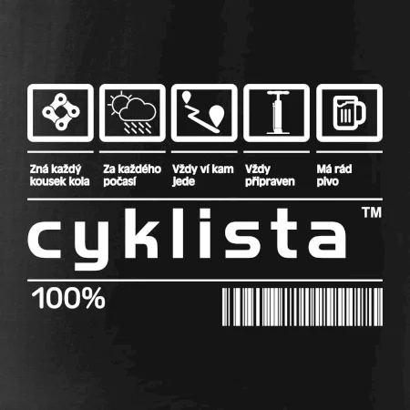 Čárový kód - Cyklista
