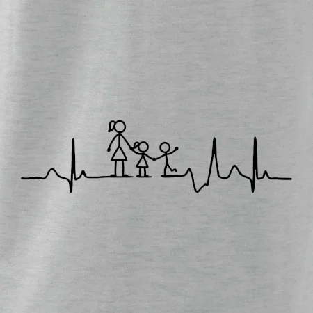 Ekg maminka a holka + kluk