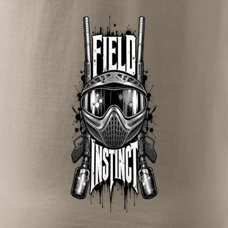 Černobílá maska field instinct paintball