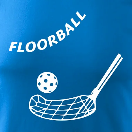 Floorball nápis šikmo