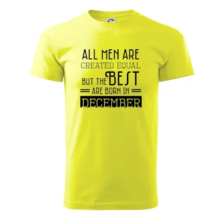 All men are created equal december