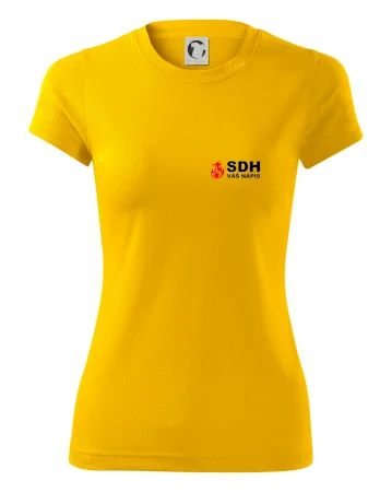 SDH nápis (oheň, název sboru - vlastní nápis)