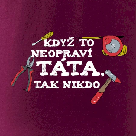 Když to neopraví táta, tak nikdo barevné