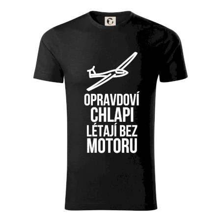 Opravdovi chlapi létají bez motoru