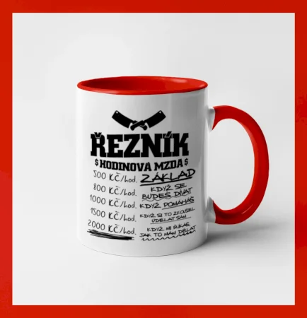 Hodinová mzda řezník