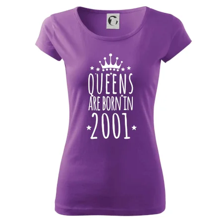 Queens are born in 2001