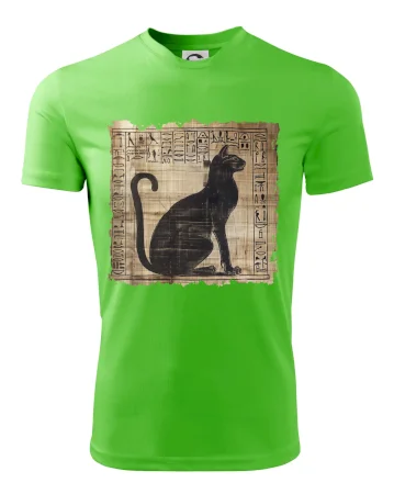 Egyptské hieroglyfy kočka