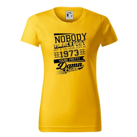 Nobody is perfect - 1973