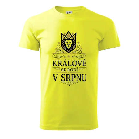 Lev s korunou - králové se rodí v srpnu