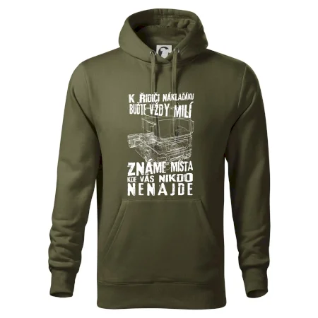 K řidiči náklaďáku buďte vždy milý