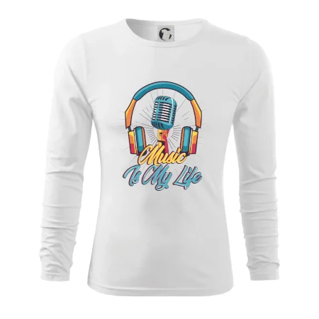 Music is my life sluchátka