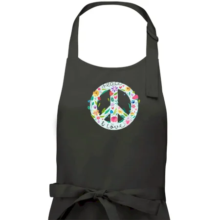 Peace and love symbol
