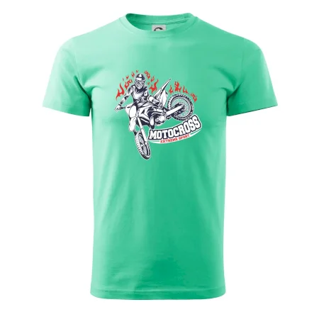 Motocross extreme sport fire