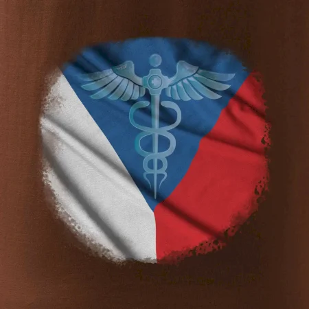 Hrdinové zdravotnictví - Česká vlajka (Pecka design)