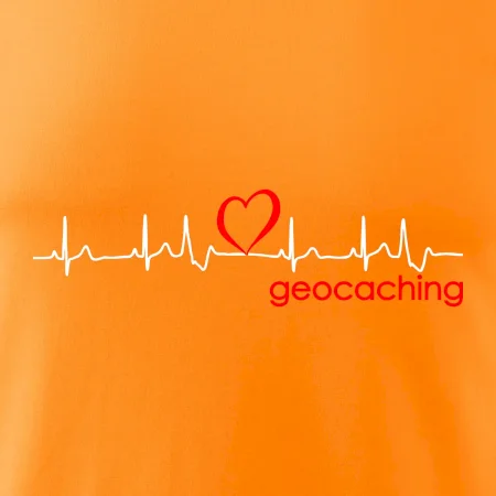 Moje srdce bije pro Geocaching -text