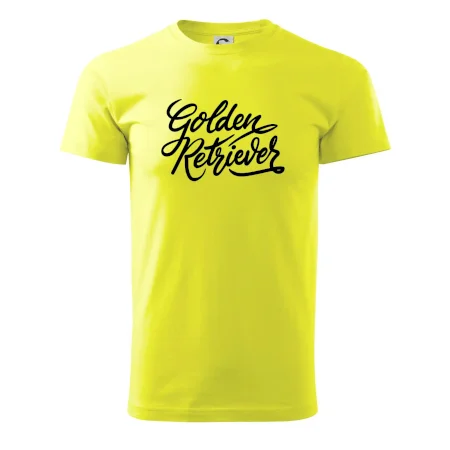 Golden retriever - nápis okrasný