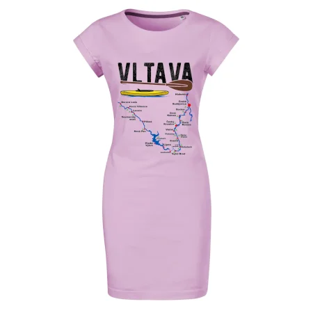 Mapa řeky Vltavy