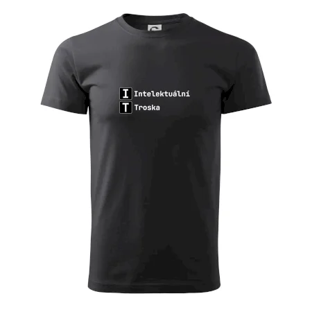 IT Nápis Intelektuální Troska