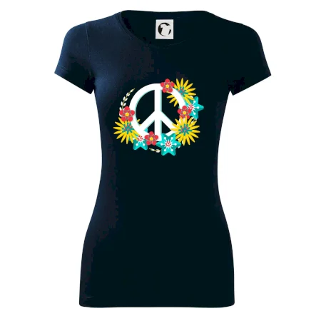 Peace symbol abstraktní