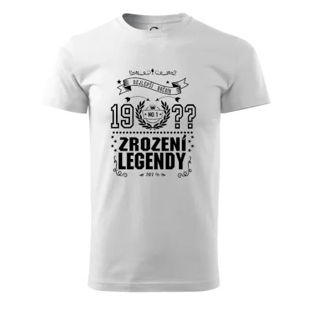 Zrození legendy - pro všechny - vlastní letopočet