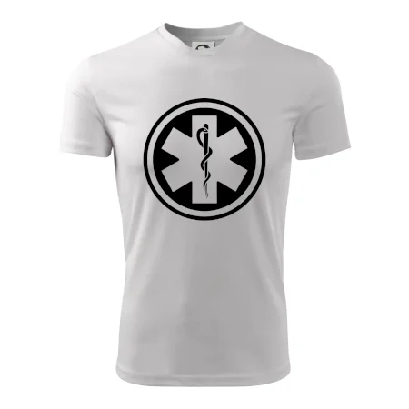 Rescue logo samostatné kulaté