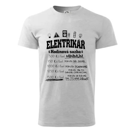 Elektrikář hodinová sazba