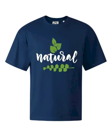Natural - nápis v listech