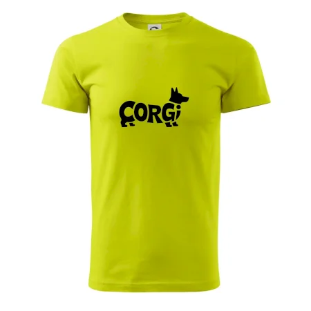 Corgi nápis v těle