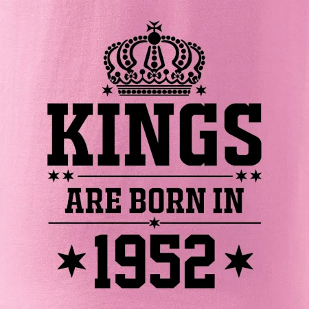 Kings are born in 1952