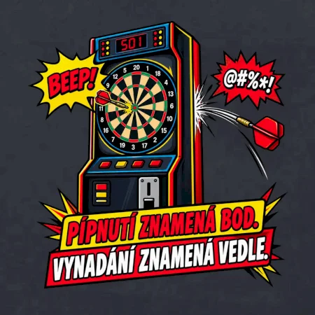 Pípnutí znamená bod. Vynadání znamená vedle